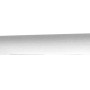 Weißes Decorate Zierprofil KZL01, 1,5 m, für Decken- und Wandgestaltung.