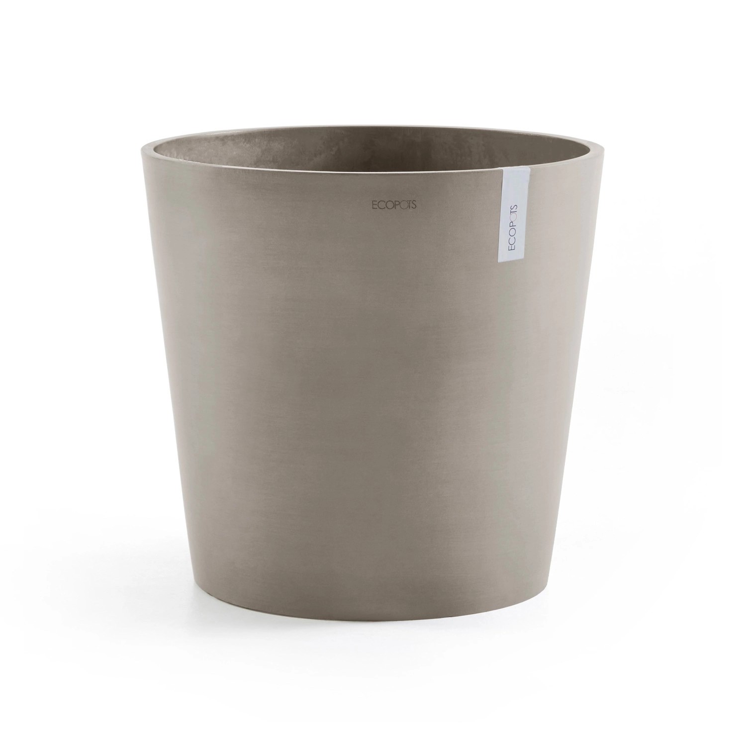 Ecopots Pflanztopf Amsterdam Taupe 50 cm x 43,8 cm