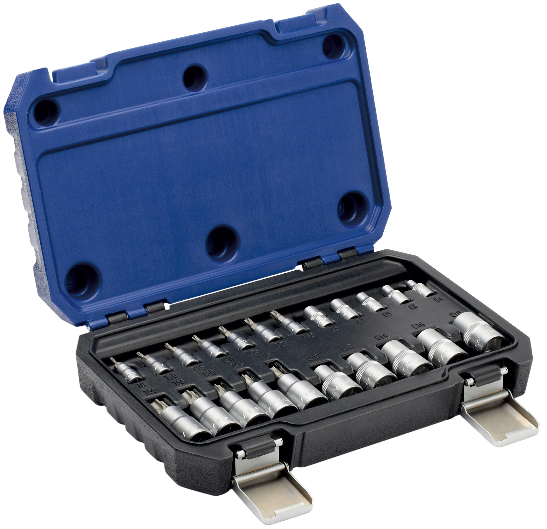 LUX Steckschlüsselsatz Comfort 6,3 mm (1/4) und 12,7 mm (1/2) 22-teilig  kaufen bei OBI
