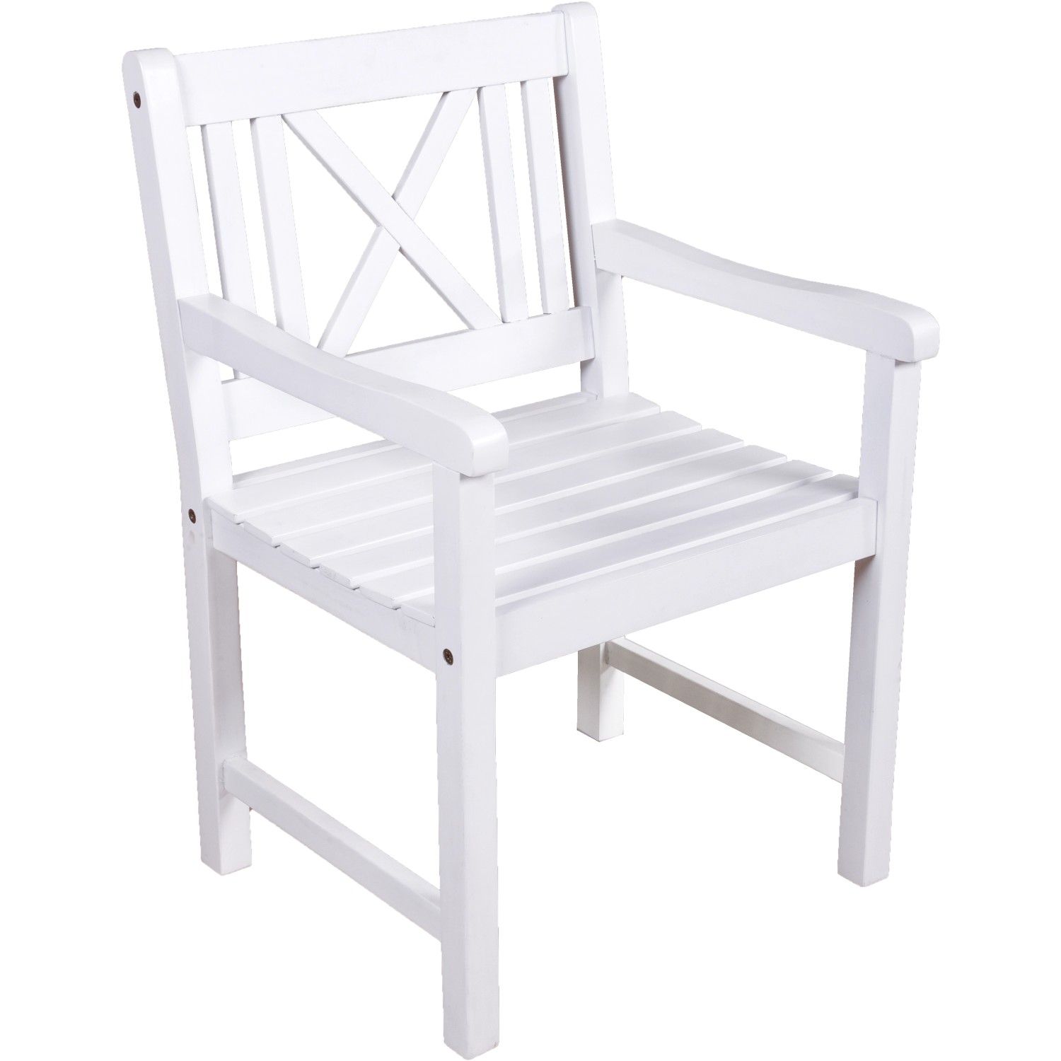 Garden Pleasure GartenmöbelSet Malmö 4teilig Weiß FSC® kaufen bei OBI