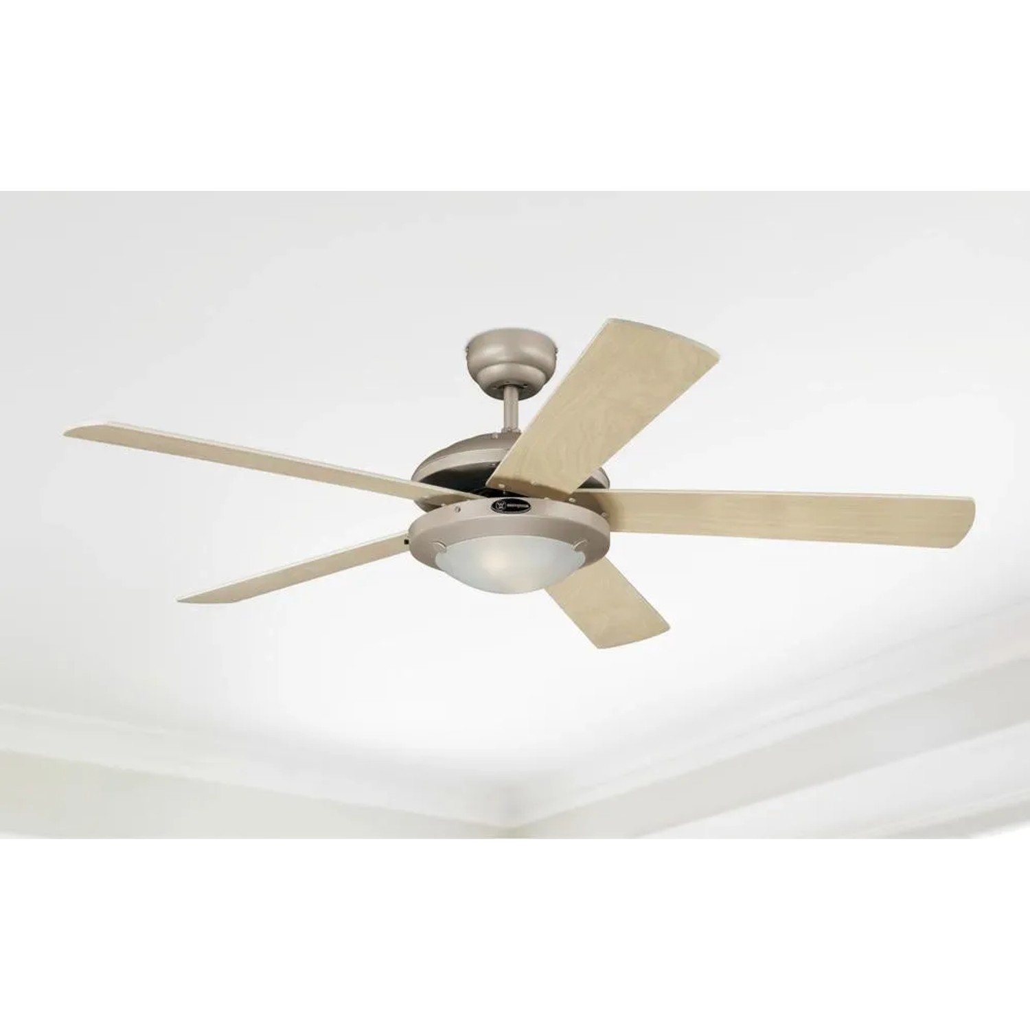 WESTINGHOUSE Deckenventilator Comet Titan 132 cm mit Beleuchtung und Holzflügeln.