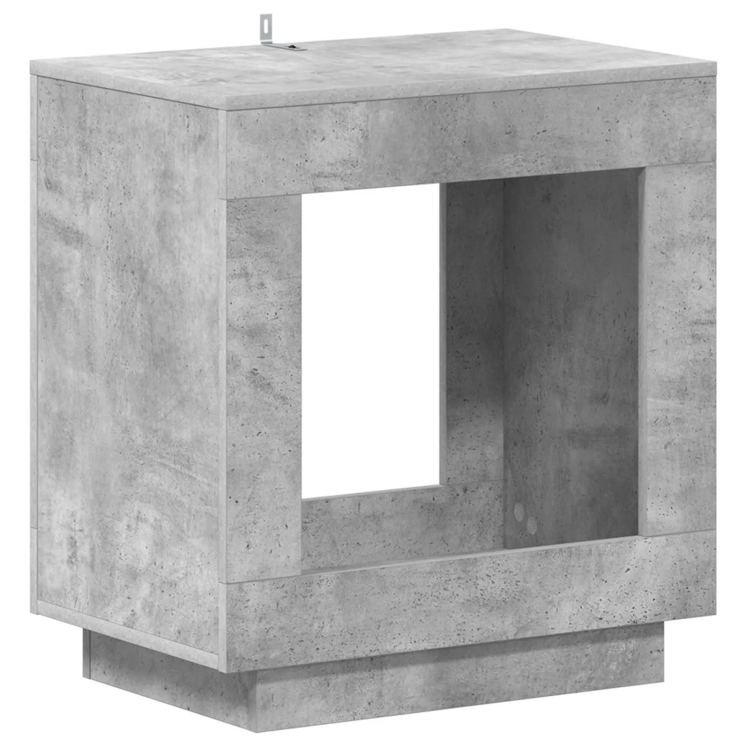 vidaXL Beistelltisch Betongrau 60 x 40 x 65 cm Holzwerkstoff 899898