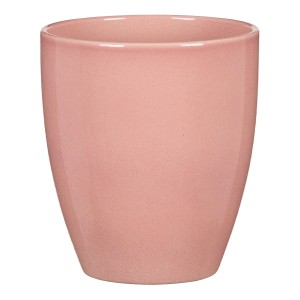 Scheurich Orchideentopf 620, Ø 13cm, dunkelrosa, aus Keramik für den Innenbereich.