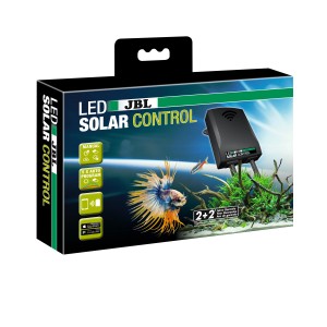 JBL Aquarium-Lichtsteuerung Generation 2 für LED-Solar Systeme in Produktverpackung.
