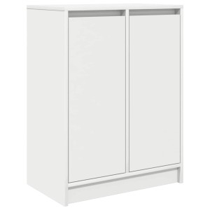 vidaXL Sideboard Weiß 57x34x76 cm Holzwerkstoff 861616