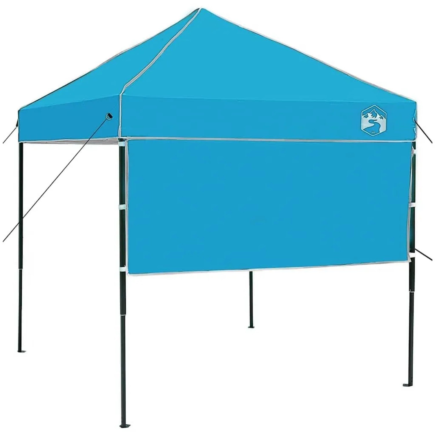 vidaXL Pavillon-Zelt Blau 194 x 194 x 251 cm Stoff 42007374