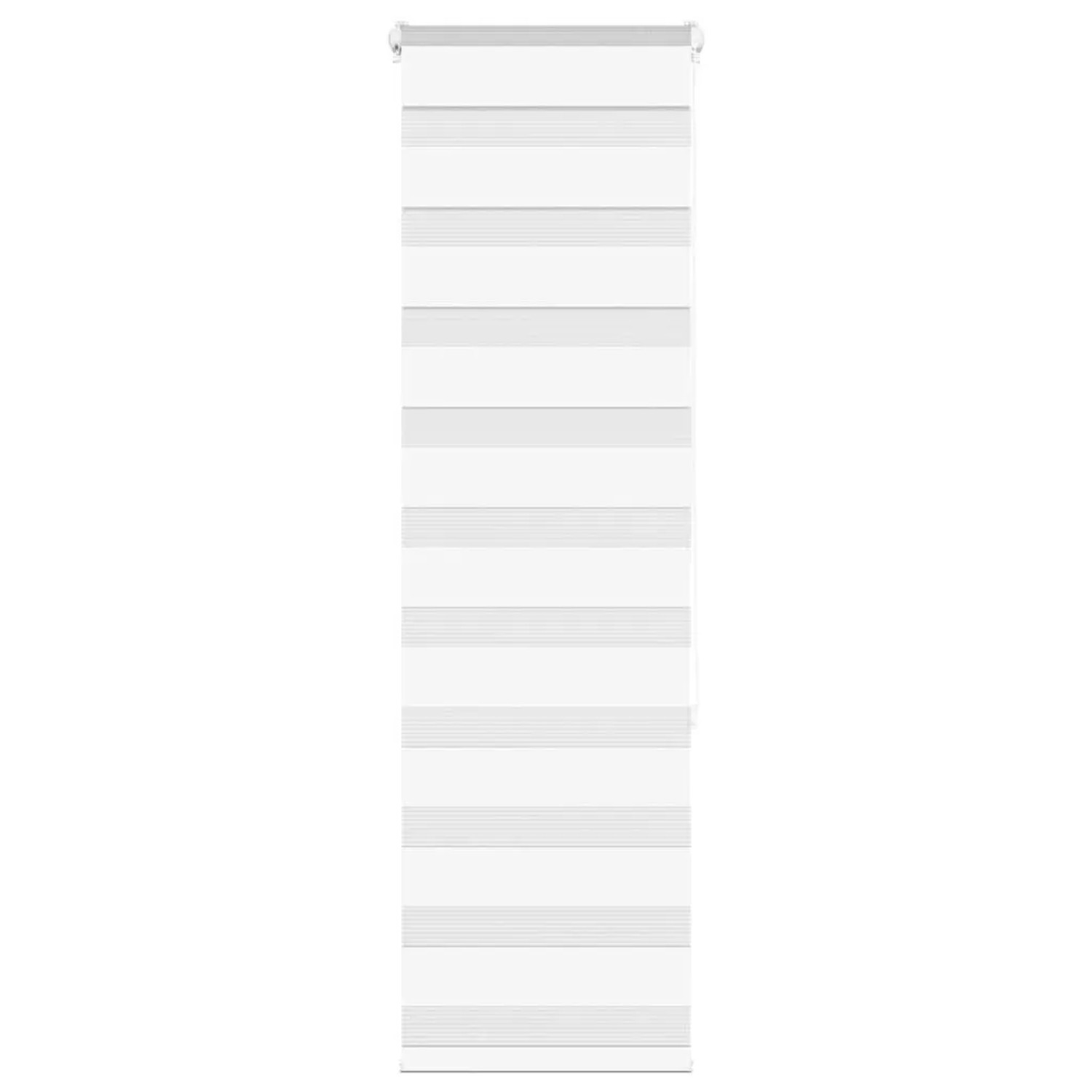 vidaXL Doppelrollo Weiß 50x150 cm Stoffbreite 45,9 cm Polyester 4014745 günstig online kaufen