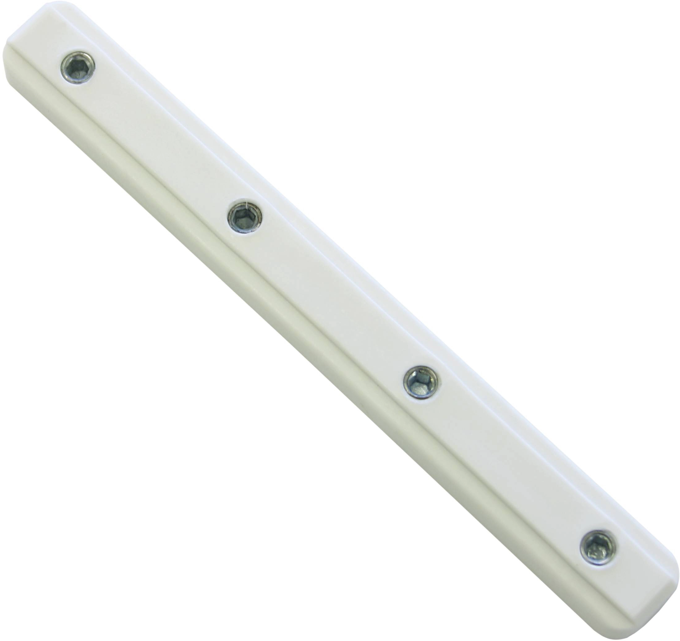 1-läufig kaufen Aluminium-Vorhangschiene Gardinia Weiß für OBI Schienenverbinder bei