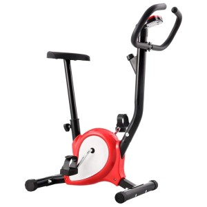vidaXL Heimtrainer mit Riemenantrieb Rot 92012