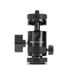 Instarter Flexmount Head Plus Kugelkopf 2-In-1 2X Blitzschuh Stativkopf Kamera