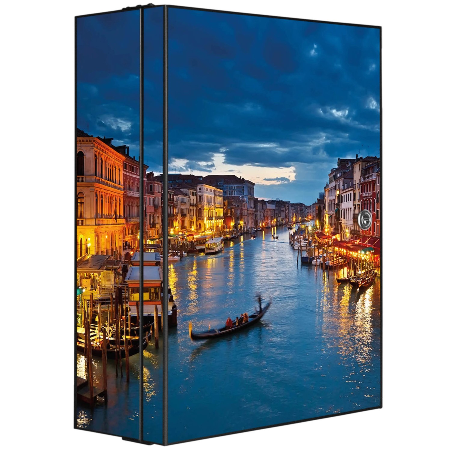 Banjado XXL Medizinschrank Abschliessbar 35x46x15cm Arzneischrank Anthrazit günstig online kaufen