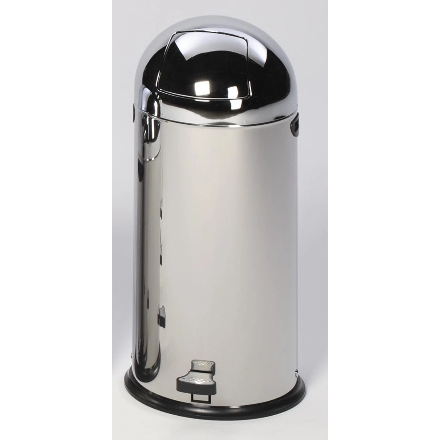 PROREGAL Klassischer Abfallsammler Mit Einwurfklappe Inneneinsatz Fußpedal günstig online kaufen