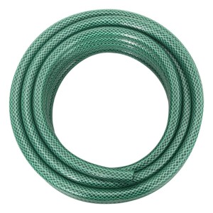 vidaXL Gartenschlauch mit Kupplung-Set Grün 10 m PVC 154368