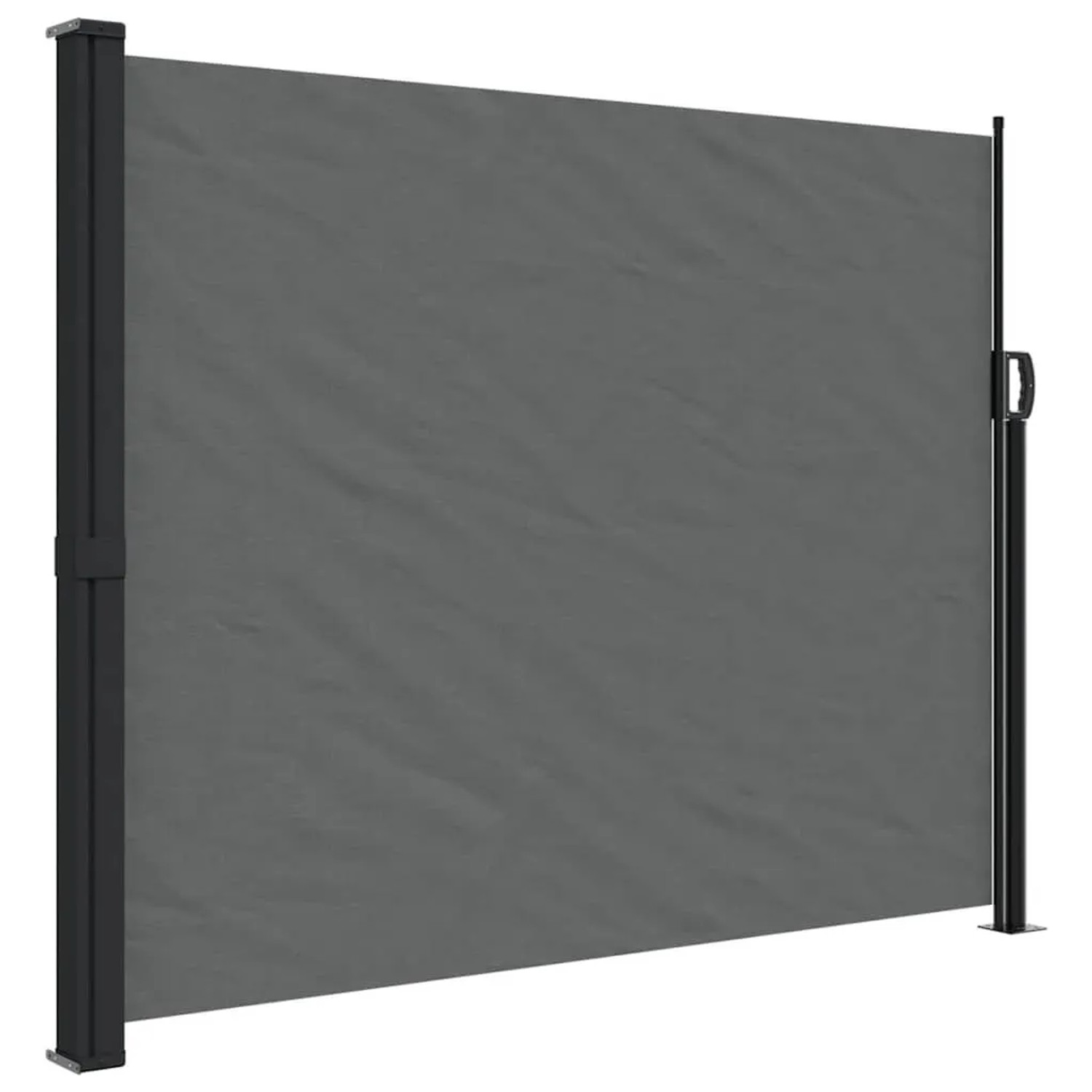vidaXL Seitenmarkise Ausziehbar Anthrazit 160x600 cm 4004533