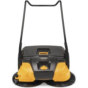 Stiga Kehrmaschine SWP 577 mit 77 cm Reinigungsbreite für große Flächen.