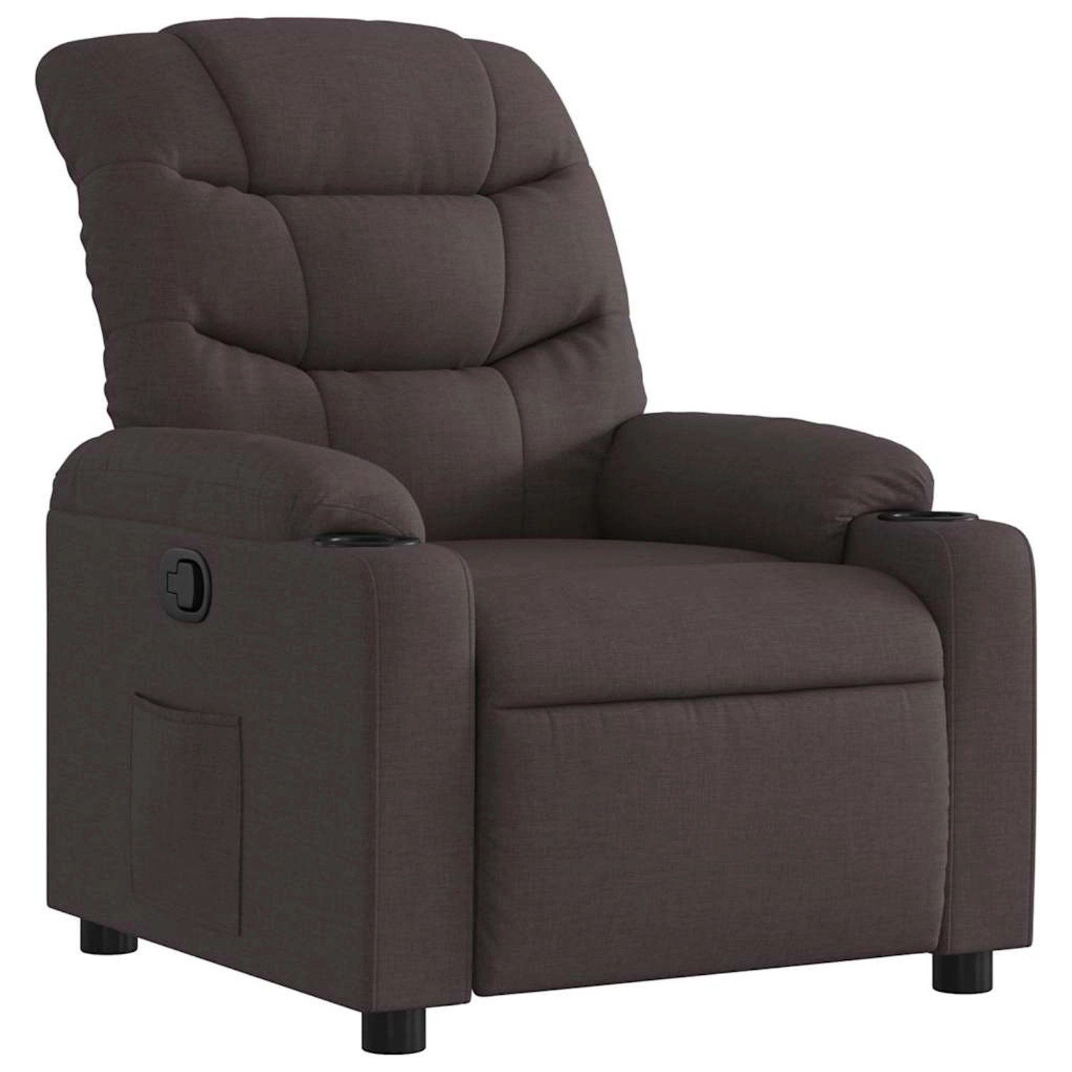 vidaXL Relaxsessel Dunkelbraun Stoff 374152 günstig online kaufen