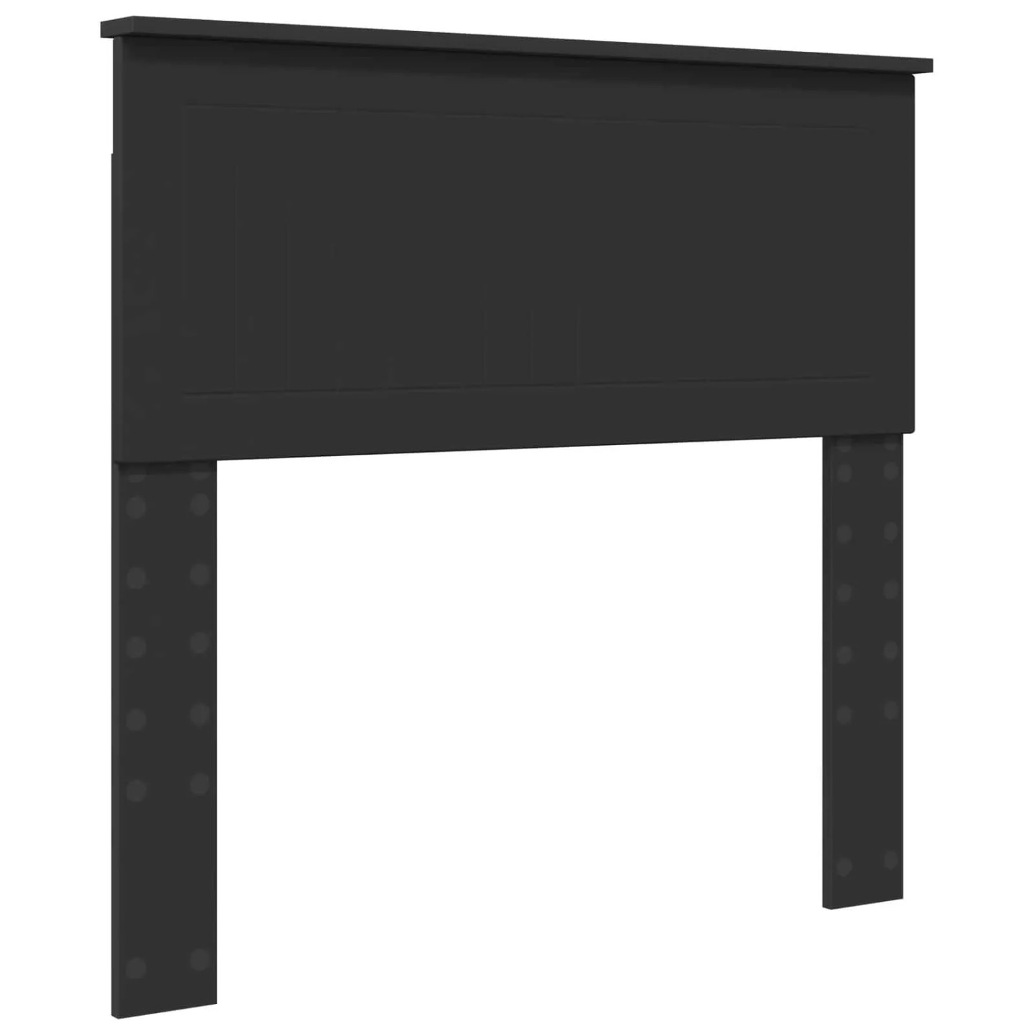 vidaXL Kopfteil mit Kopfteil Schwarz Eichen-Optik 90 cm Holzwerkstoff 888463