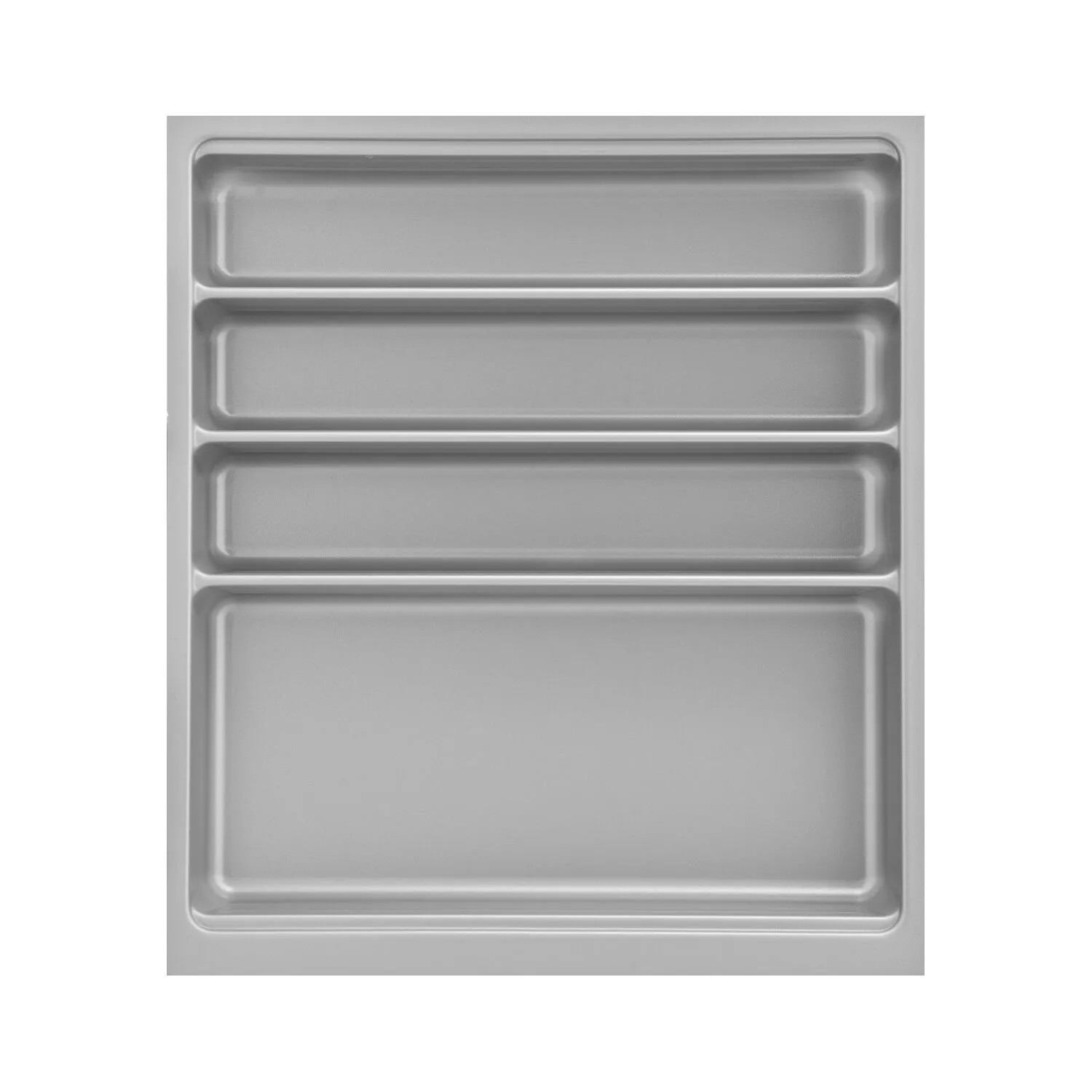 Agoform Besteckeinsatz Scoop-2 474x416x59mm Schubladeneinsatz Kunststoff Silber