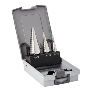 SOTECH Stufenbohrer HSS-G Set 3 Teilig