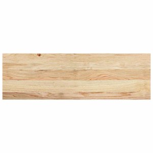 vidaXL Treppenstufen 2 Stk Unbehandelt 80x25x2 cm Massivholz Eiche 3283773