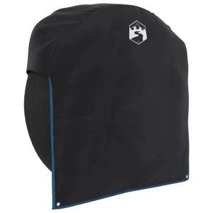 vidaXL Radkappe Schwarz und Blau 108 x 76 cm Oxford 42001097