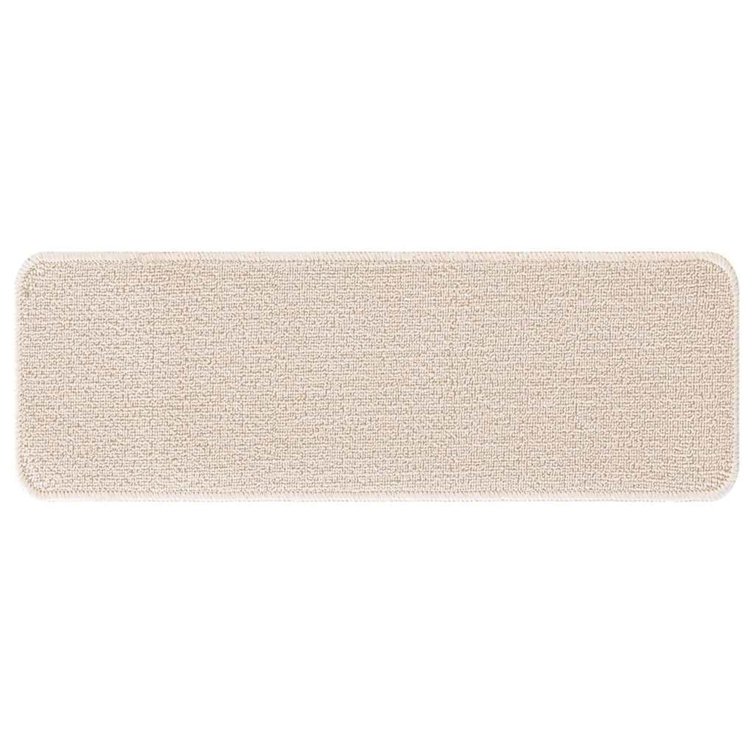 vidaXL Rutschfeste Treppenmatten 15 Stk Creme 60 x 25 cm PP 4019802