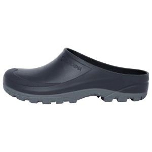 Gardena Clog Unisex, schwarz, Größe 36/37. Gartenschuh mit offener Ferse und Profilsohle.