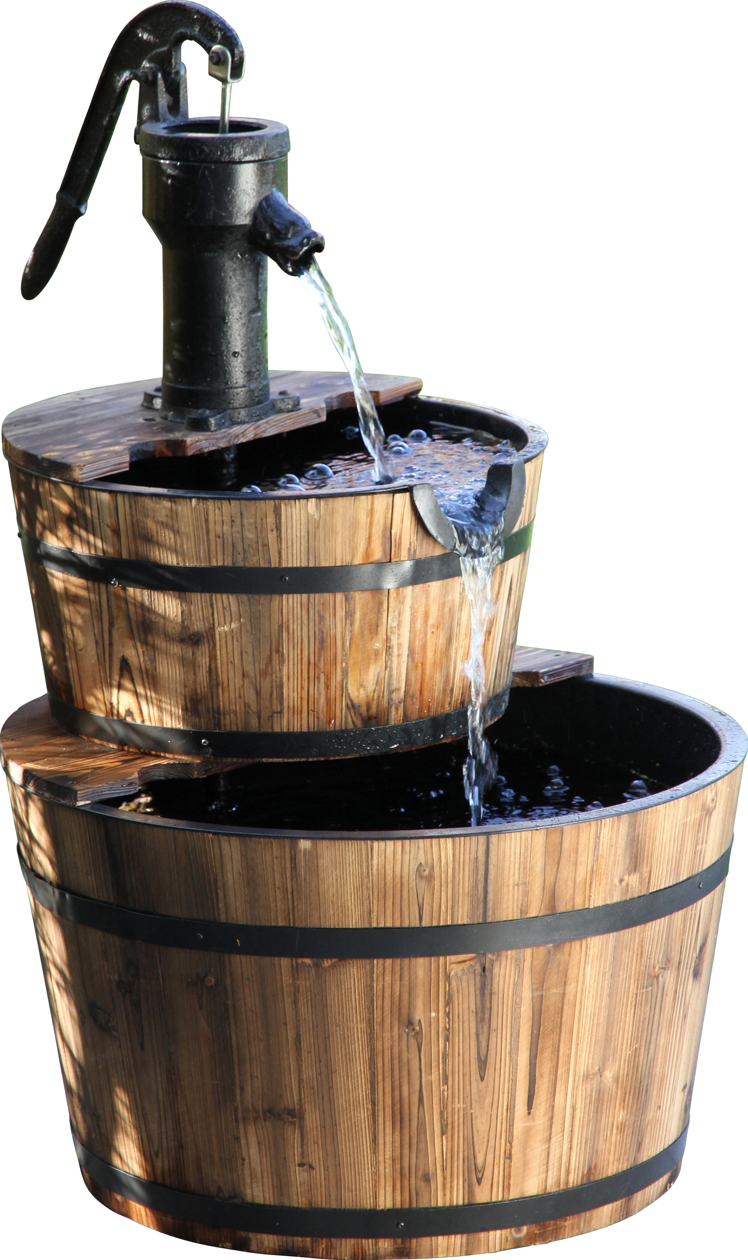 Silex Holzfaß Brunnen Donau kaufen bei OBI