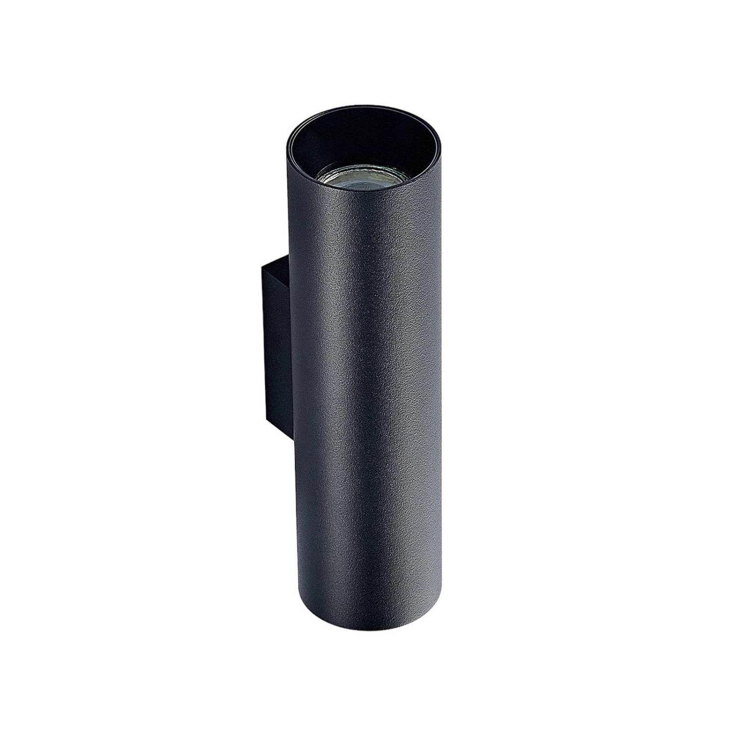 Arcchio Wandleuchte Wandlampe Innen Brinja 9928044 Modern in Schwarz aus Aluminium 2-flammig GU10 Flurleuchte