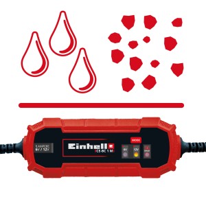Einhell CE-BC 1 M Batterieladegerät für 6V/12V Batterien, Autoelektrik Zubehör.