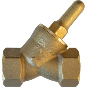 Sanicomfort Rückschlagventil (G 1/2) aus Messing, verhindert Rückfluss in Trinkwasseranlagen.