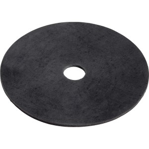 Schwarze Gummi Dichtung, Ø 8,5 x 58 mm, für Excenterstopfen in Waschbecken und Badewanne.