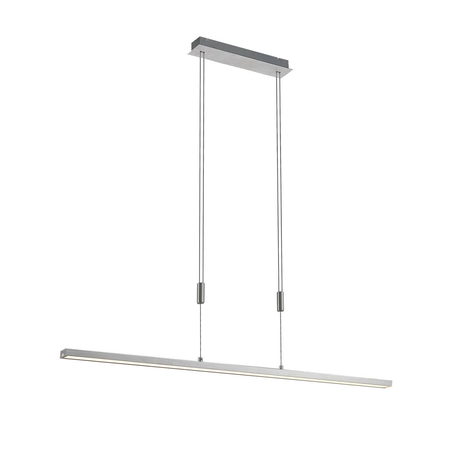 Lucande LED Myron 9624568 Dimmbar Modern in Alu aus Aluminium 1-flammig Woh günstig online kaufen