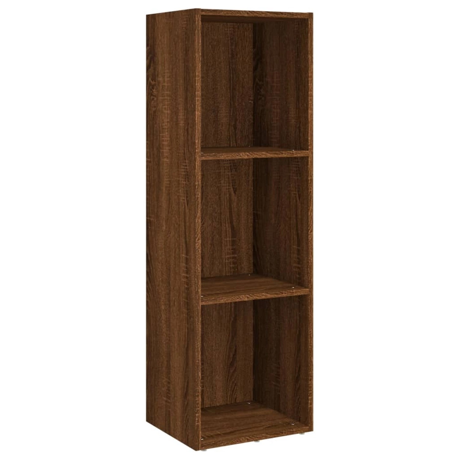 Vidaxl Bücherschrank/tv-schrank Braun Eichen-optik 36x30x114 Cm günstig online kaufen