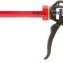 Fischer Kartuschenpresse KP M3, Auspresspistole für Silikonkartuschen, rot/schwarz.