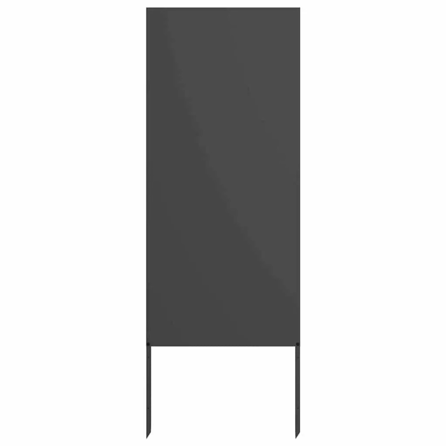 vidaXL Garten Sichtschutz-Leinwand Schwarz 50 x 140 cm 876287