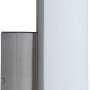 LUTEC LED-Kameraleuchte Elara Secury-Light aus Edelstahl mit Bewegungsmelder und Kamera.