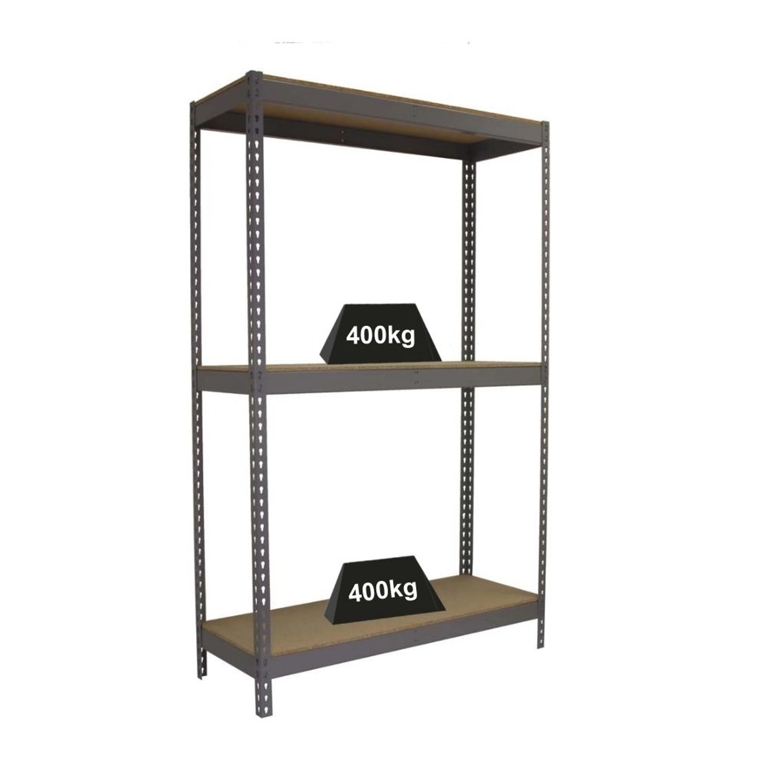 PROREGAL Schwerlastregal Big Wood Yeti Three HxBxT 200 x 120 x 45 cm Fachla günstig online kaufen