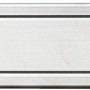 T&J Aluminiumpfosten, silber, 68x68x1850mm, für Zaunbau & Sichtschutz.