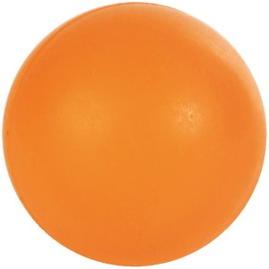 Orangefarbener Trixie Ball aus Naturgummi, Durchmesser 8 cm.