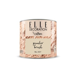ELLE DECORATION by Crown Wandfarbe Powder Brush No. 557, matte, 125ml Dose.