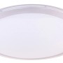 Weiße Globo LED-Deckenleuchte Carry, Ø 53cm, mit Fernbedienung und Sparkle-Dekor.