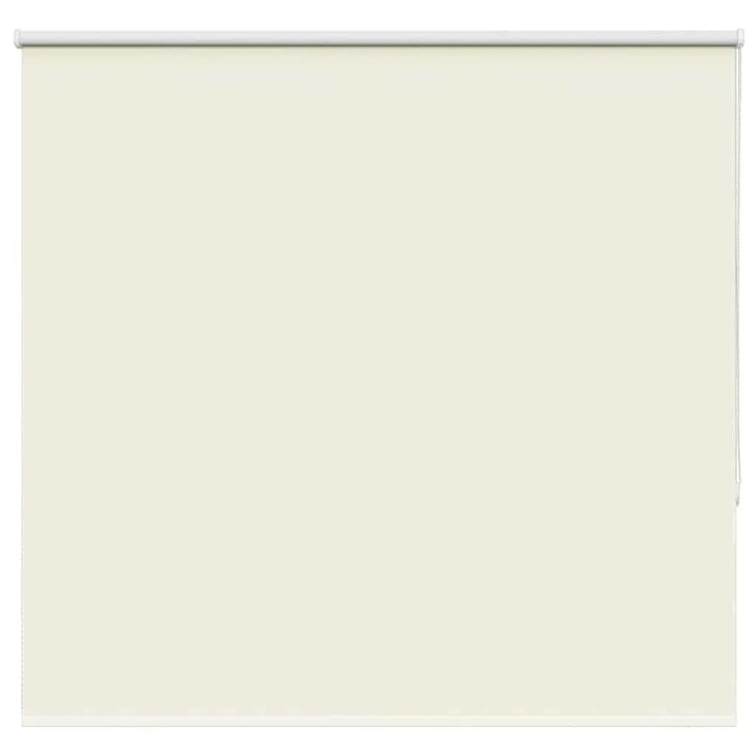vidaXL Verdunkelungsrollo Cremeweiß 145x130cm Stoffbreite 141,6cm 4011631