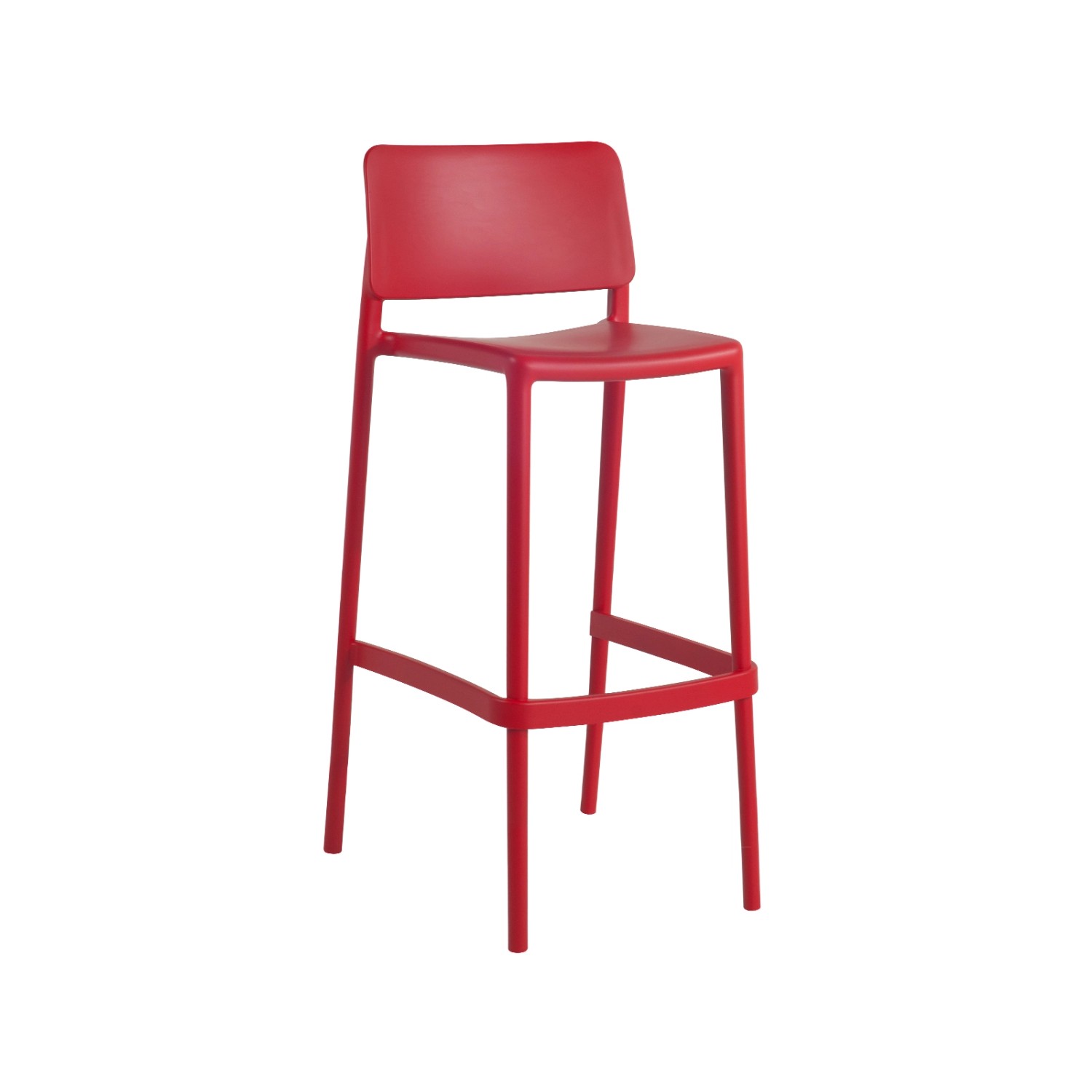 Papatya Barhocker Joy-S Bar 75 cm Rot 04 günstig online kaufen