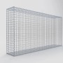 Gabiona Gabionenkorb, 100x200x30 cm, Maschenweite 5x5 cm, Drahtkorb für Einfassungen und Mauern.