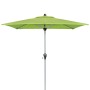 Doppler Marktschirm Active, 210x140 cm, Fresh Green mit Kurbel. Sonnenschirm für Garten und Balkon.