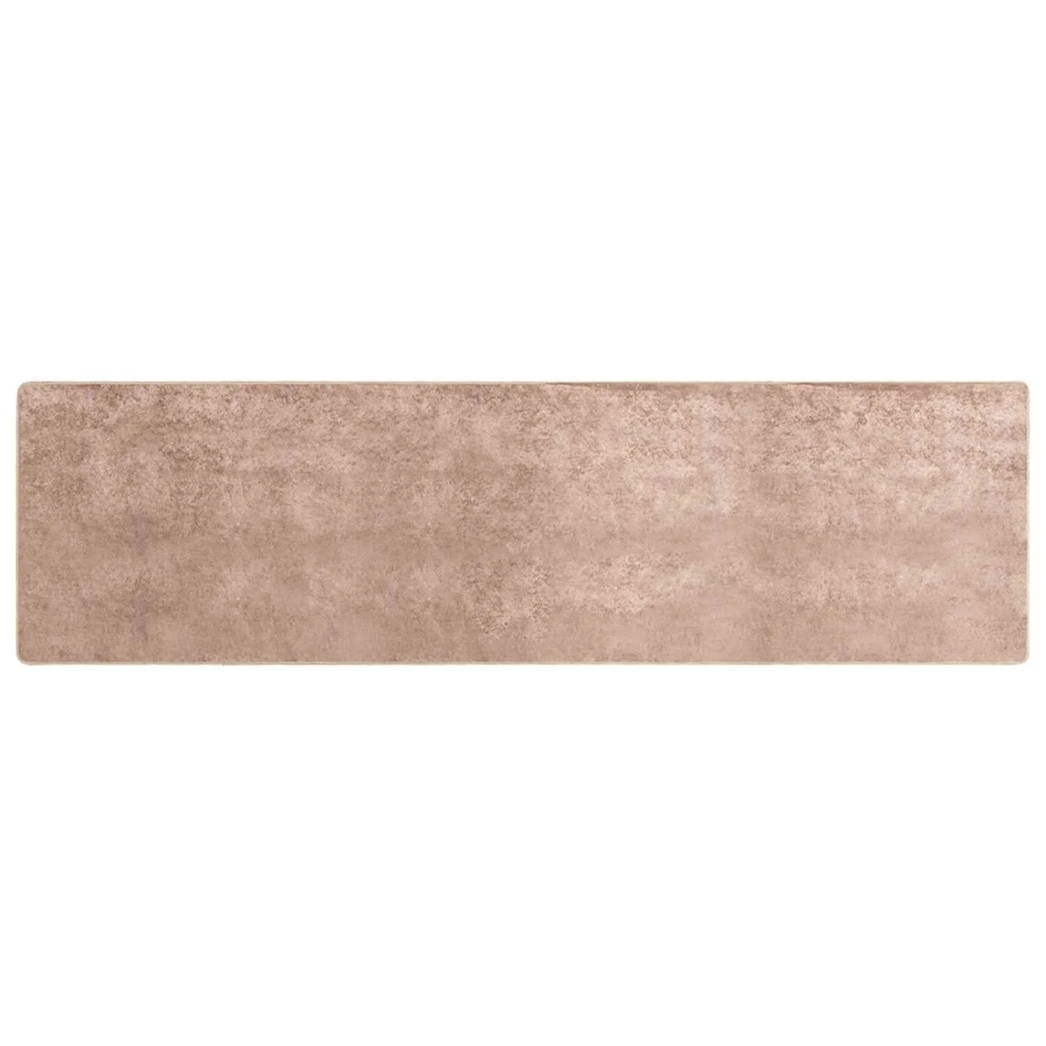 vidaXL Teppichläufer MARSA Sand 100 x 400 cm Polyester und PVC 42023124