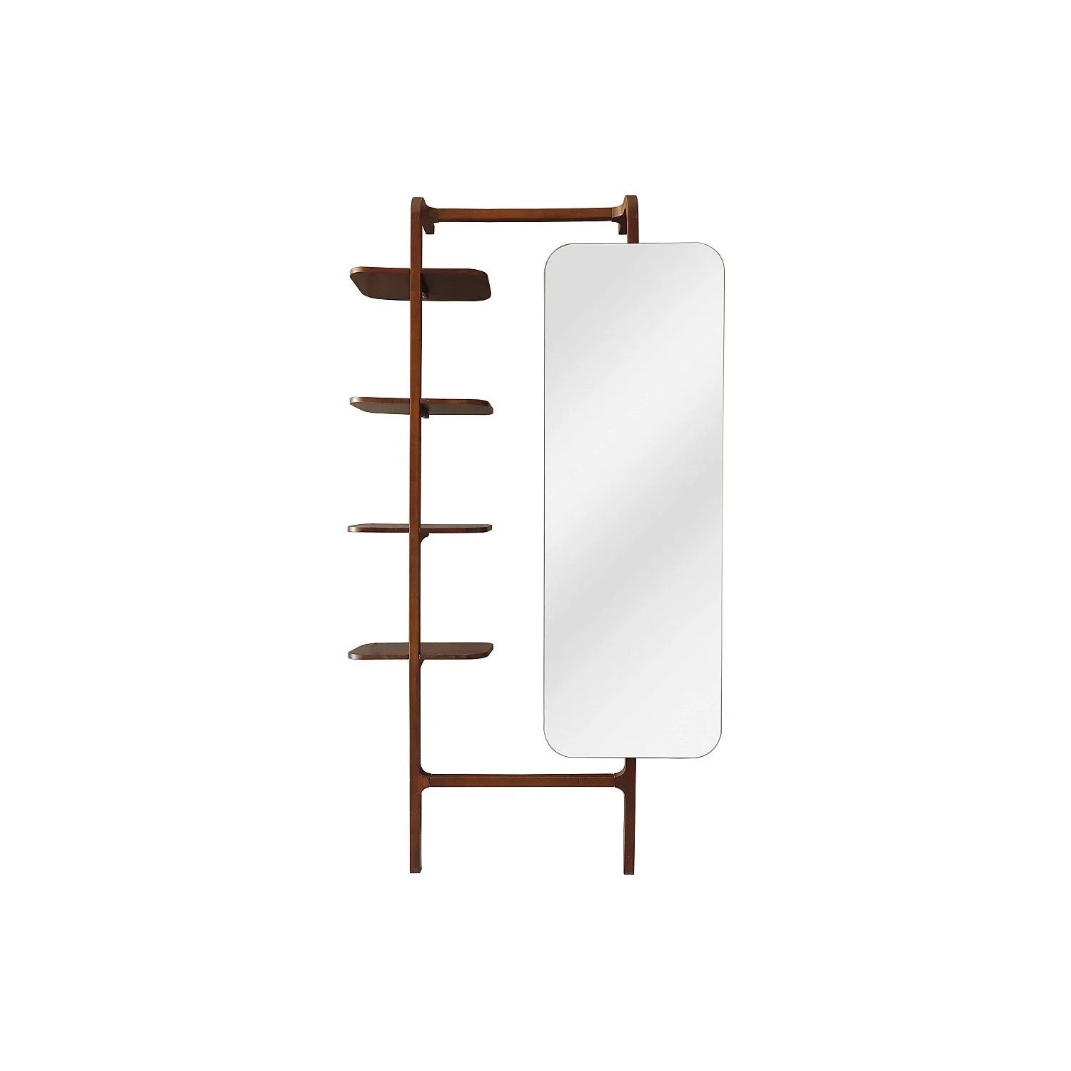 Vente-unique Regal Zorvina Naturfarben Dunkel 104 cm