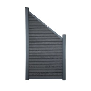 Home Deluxe WPC-Sichtschutzzaun-Schrägelement Callado Premium Horizontal 185 cm