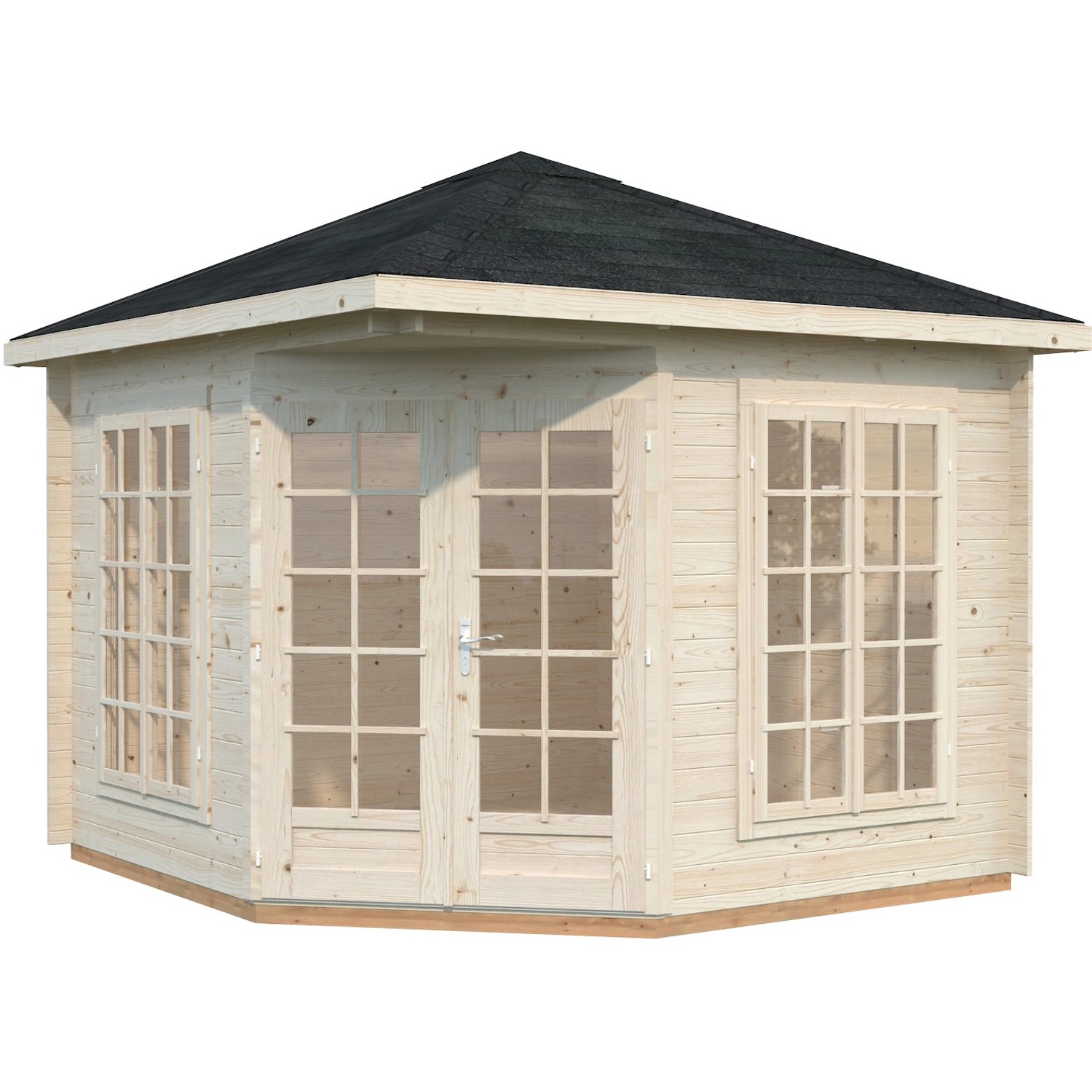 Palmako Holz-Pavillon Melanie 217 cm x 280 cm x 280 cm günstig online kaufen